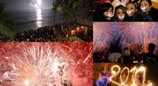 Празднование Нового 2011 года во всем мире (Часть 2) (30 фото)