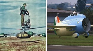 17 найдивніших і незвичайних літальних апаратів, які колись піднімалися у повітря (18 фото)