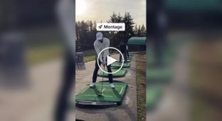 Гольфист разыграл других игроков
