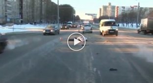 В Челябинске пешехода сбили сразу две машины