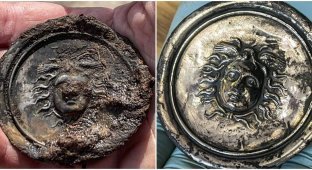 Falera worn by Roman soldiers found in Britain (4 photos)