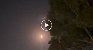 Video of the unsuccessful launch of the Iron Dome in Tel Aviv