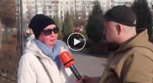 Voronezh blogger will rake off for a street poll about Putin