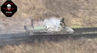 Russian MTLB intercepted and destroyed by FPV drones. Donetsk region