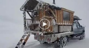 A motorhome that can take you to the coldest places
