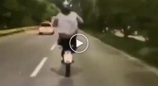 Последний трюк на мотоцикле в его жизни