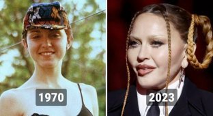 Madonna celebrates her 65th birthday, and this is how the star has changed over the course of 50 years (21 photos)