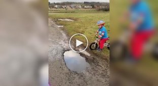 Off-roading went wrong