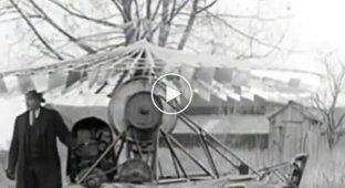 Первые попытки в создании вертолета