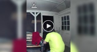 Медведь напал на собаку, и хозяин голыми руками бросился на спасение любимца