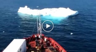 Не самое умное решение капитана на корабле CCGS Amundsen