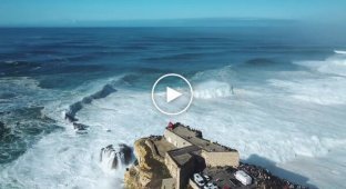 Surfing the highest wave