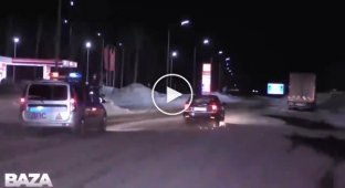 Погоня со стрельбой за пьяным водителем в Кировской области