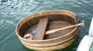 Японские лодки-тазики тараи бунэ (9 фото)