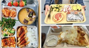 30 фотографий школьных обедов со всего мира (31 фото)