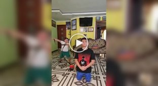 Playing with your little brother is wonderful