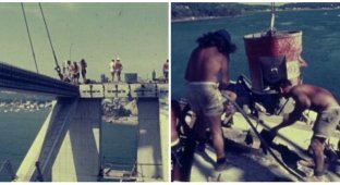 Без страховки: архивные кадры строительства моста в Новом Южном Уэльсе 47 лет назад (7 фото + 1 видео)
