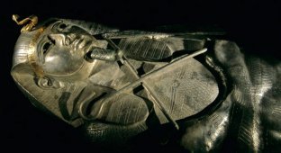 Взгляд серебрянного фараона (3 фото)