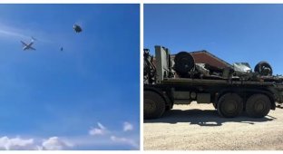 Military Armored Vehicle Landing Failures in Spain (3 photos + 1 video)