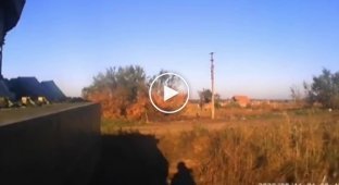 Fight in the village of Rabotino, Zaporozhye region, from the first person of the Ukrainian military