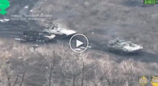 Знищення росіян за допомогою дронів-камікадзе