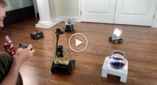 Парень сделал управляемый аквариум для своей рыбки