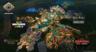 В Орландо відкрився Epic Universe - розширений парк Universal (2 фото + 2 відео)