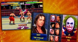 A selection of interesting facts about the game "WWF Wrestlemania: The Arcade Game" (19 photos)