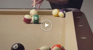 Cool billiard trick