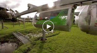 An unusual monorail in New Zealand