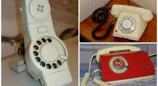 Soviet phones (22 photos)