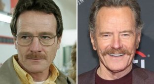How the actors of the series "Breaking Bad" have changed over 10 years (13 photos)
