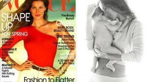 Жизель Бюндхен в апрельском Vogue USA (7 фото)