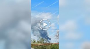 An enemy ammunition depot explodes in temporarily occupied Sorokino in the Luhansk region