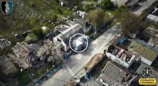 Украинские защитники атаковали логово врага дронами-камикадзе