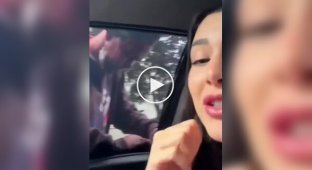 Девушка в прямом эфире сняла, как мужчина пытался вскрыть ее автомобиль