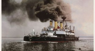 Color photographs of the Russian fleet from the past (20 photos)