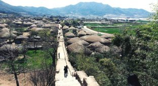 Корейская деревня, где люди живут так же, как 200 лет назад (6 фото)