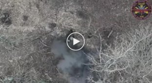 Украинские дроны сбрасывают ВОГи на российских военных на Авдеевском направлении