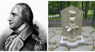 Памятник ноге героя-предателя, имя которого его страна постаралась стереть из памяти (9 фото)