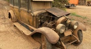 Cadillac Series 314 1927 release: the remnants of former luxury (30 photos + 4 videos)
