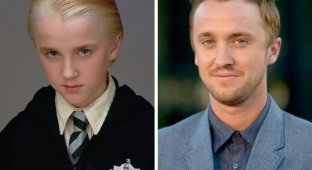 Supporting actors from "Harry Potter" then and now (11 photos)
