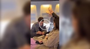 If passengers on a plane start to get impudent