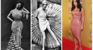Как менялось 'идеальное тело' за последние 100 лет (12 фото)