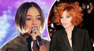 What really happened between Alize and Mylene Farmer (8 photos + 4 videos)