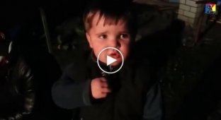 Маленький мальчик завоевал сердца исполнением украинского гимна