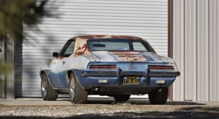 Rusty 1969 Chevrolet Camaro from Paul Walker's collection will be sold at auction (22 photos)