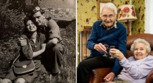 Выжившая жертва холокоста и спасший ее солдат прожили 71 год вместе (7 фото)