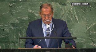 Лавров сделал ряд заявлений на заседании Генассамблеи ООН