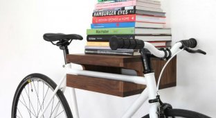 Самые креативные способы хранения велосипеда дома (38 фото)